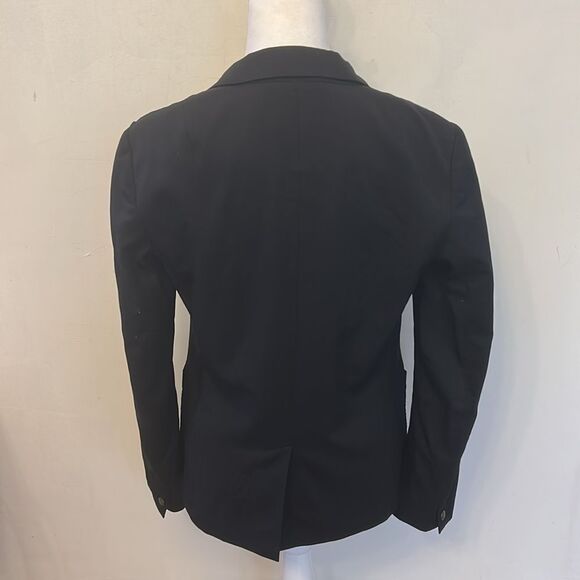 Gap deep navy button front blazer Size 6 EUC - Picture 5 of 12